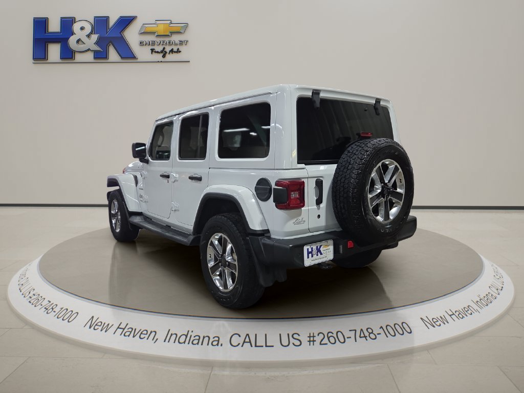 Used 2018 Jeep Wrangler Unlimited Sahara w/ Safetytec Group AWD/4WD image 4