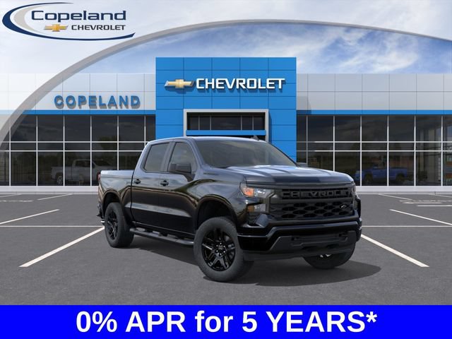 New 2026 Chevrolet Silverado 1500 Custom w/ Turbomax Blackout Package
