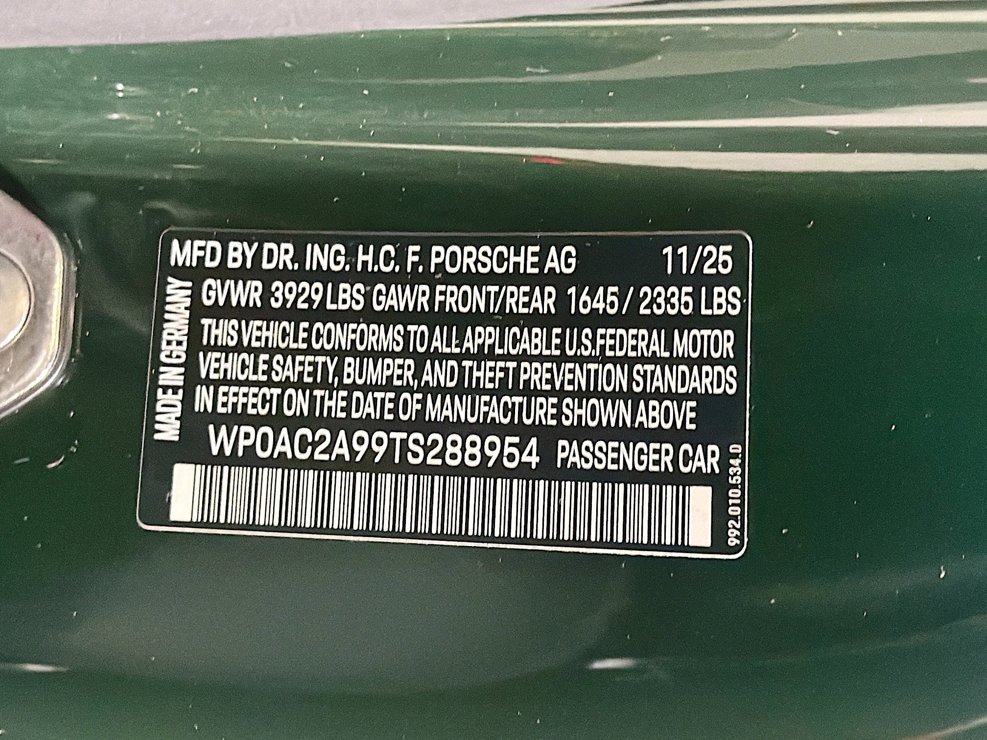 Certified 2026 Porsche 911 GT3 image 39