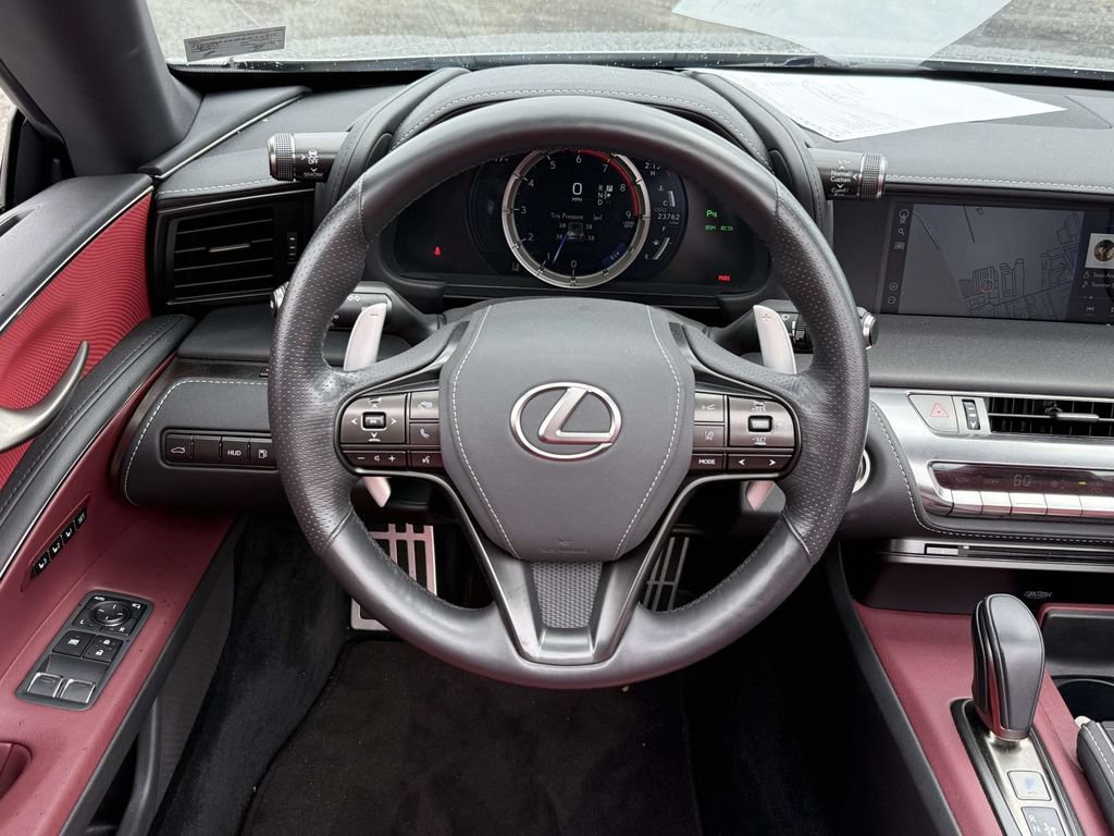 Used 2021 Lexus LC 500 Convertible w/ Touring Package RWD image 10