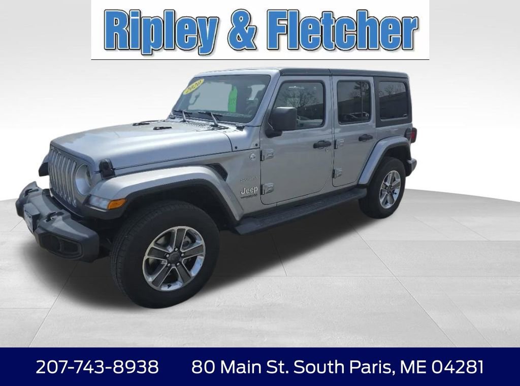 Used 2020 Jeep Wrangler Unlimited Sahara AWD/4WD image 1
