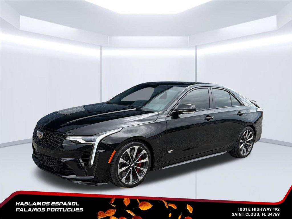 Used 2023 Cadillac CT4 V Blackwing w/ Driver Assist Package RWD image 2