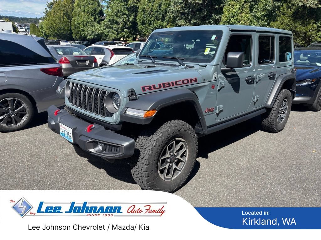 Used 2025 Jeep Wrangler Unlimited Rubicon w/ Convenience Group AWD/4WD image 1