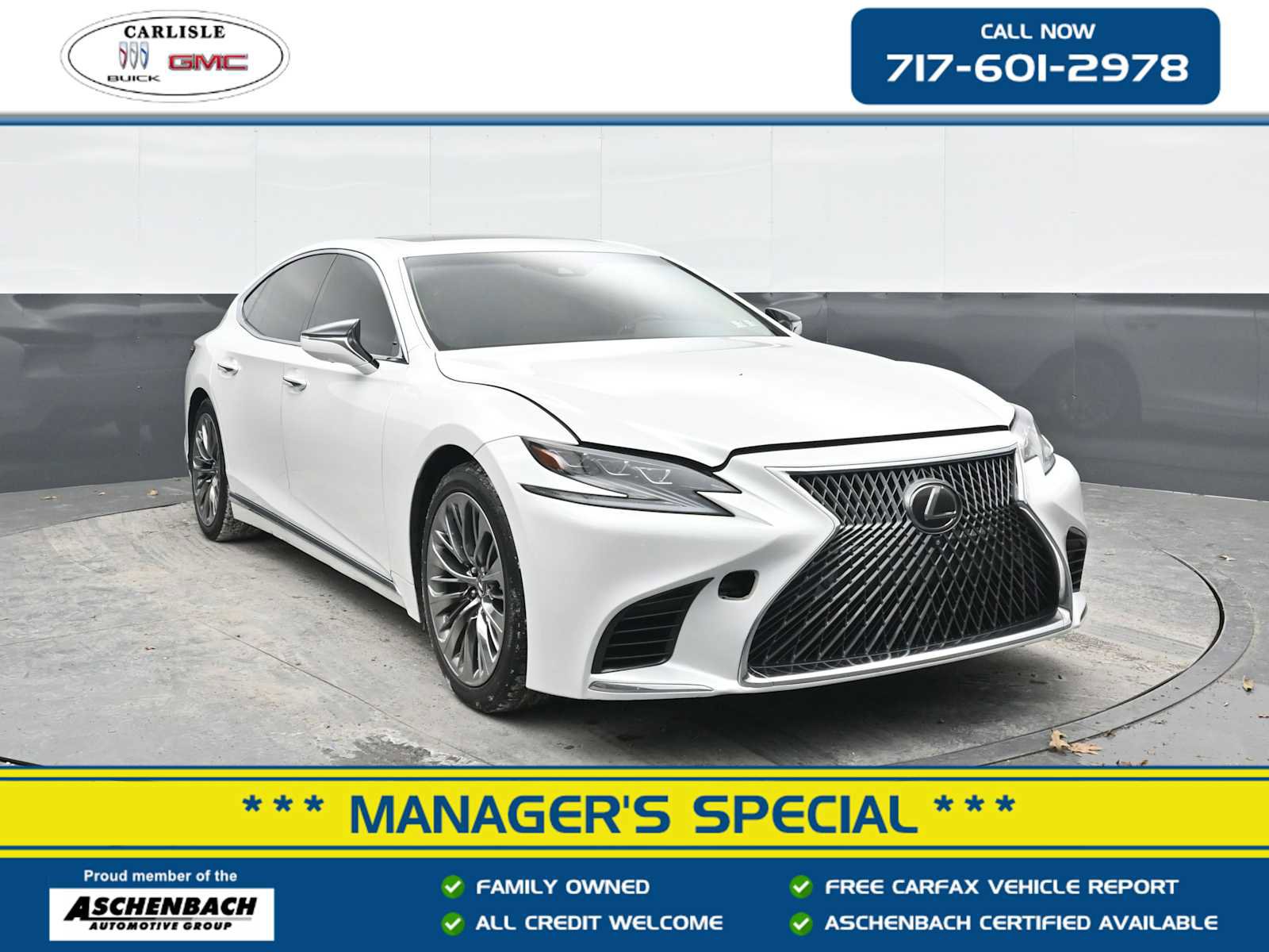 Used 2019 Lexus LS 500 w/ Interior Upgrade Package image 1