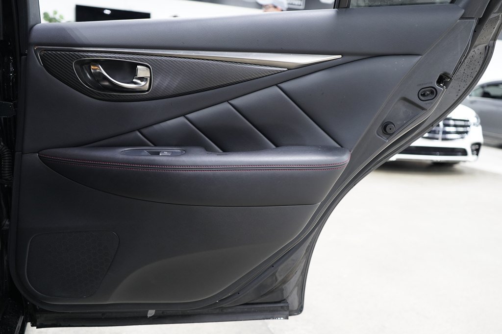 Used 2023 INFINITI Q50 Red Sport 400 w/ Black Opal Edition RWD image 28