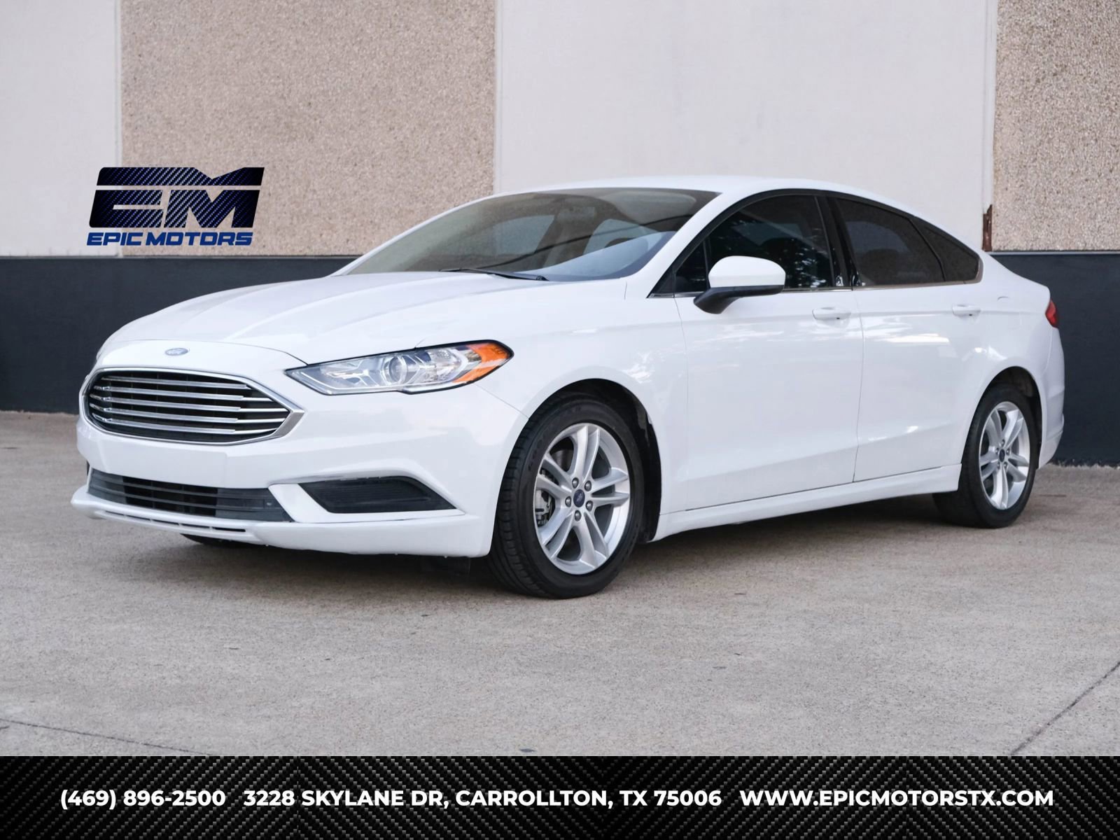 Used 2018 Ford Fusion SE