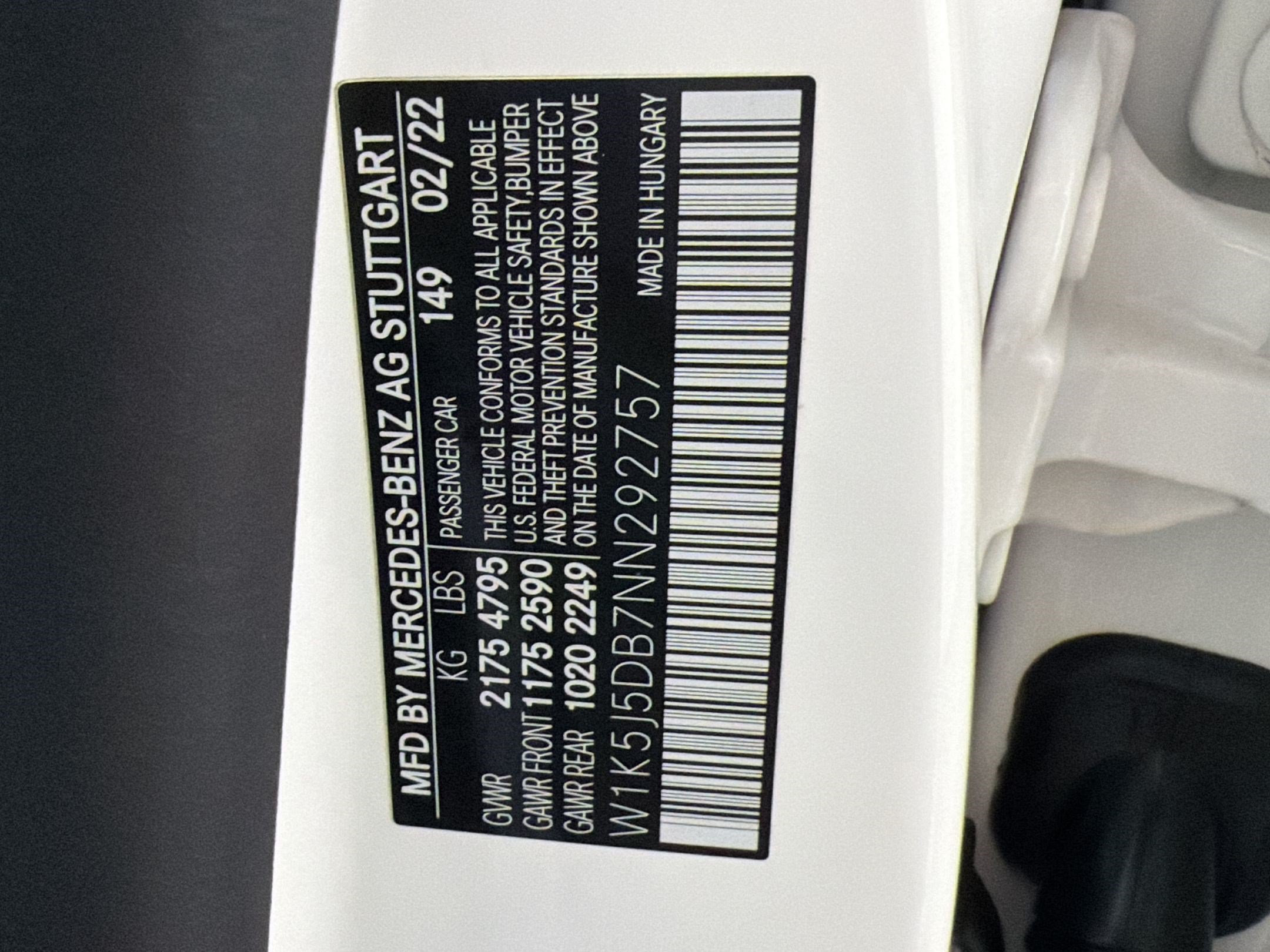 Certified 2022 Mercedes-Benz CLA 45 AMG 4MATIC image 26
