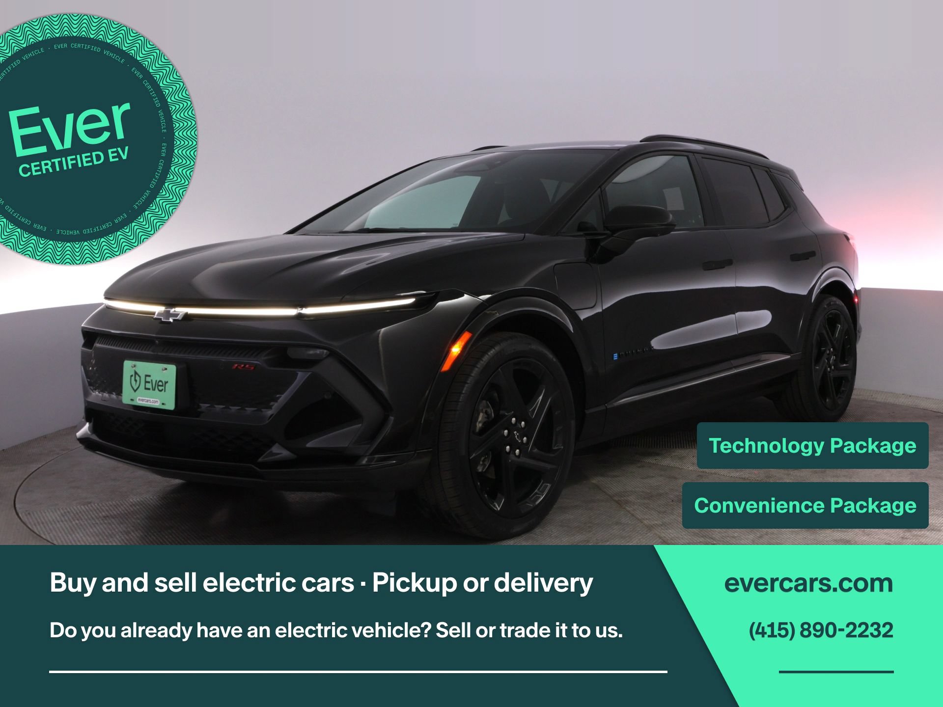 Used 2024 Chevrolet Equinox EV RS FWD image 1