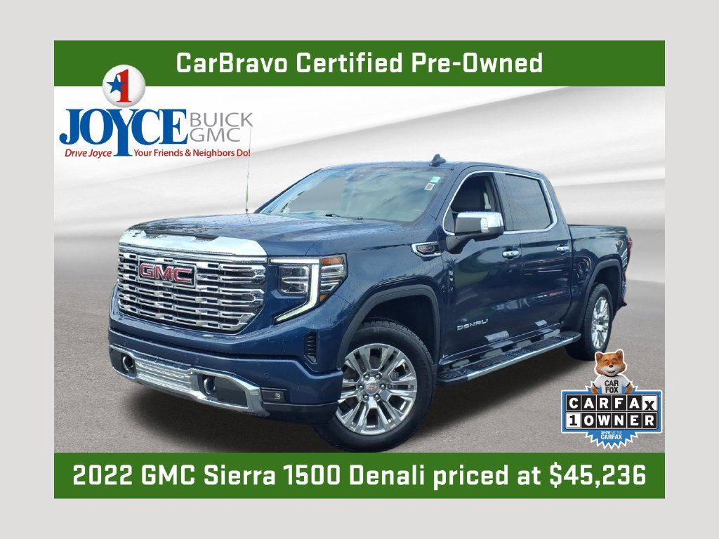 Certified 2022 GMC Sierra 1500 Denali