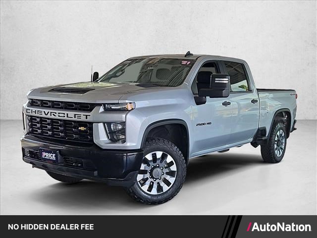 Used 2021 Chevrolet Silverado 2500 Custom w/ Custom Value Package AWD/4WD image 1
