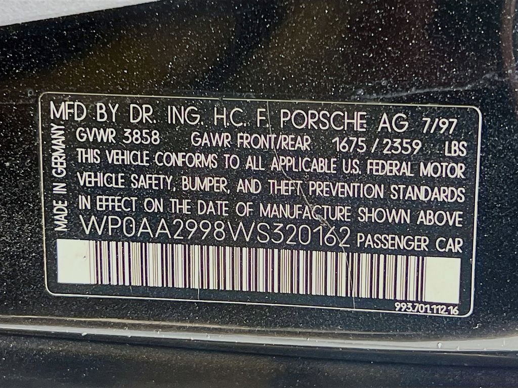 Used 1998 Porsche 911 Carrera 4S image 30