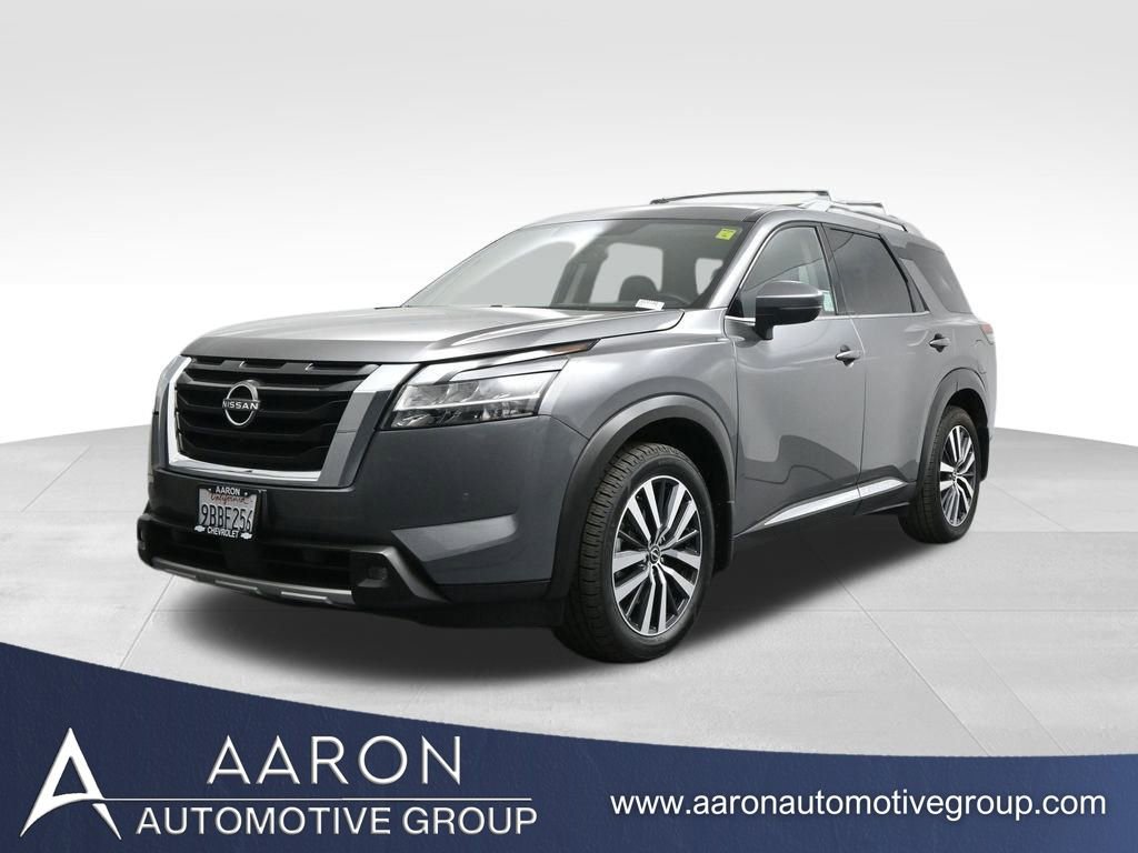Used 2022 Nissan Pathfinder Platinum w/ Cargo Package image 1