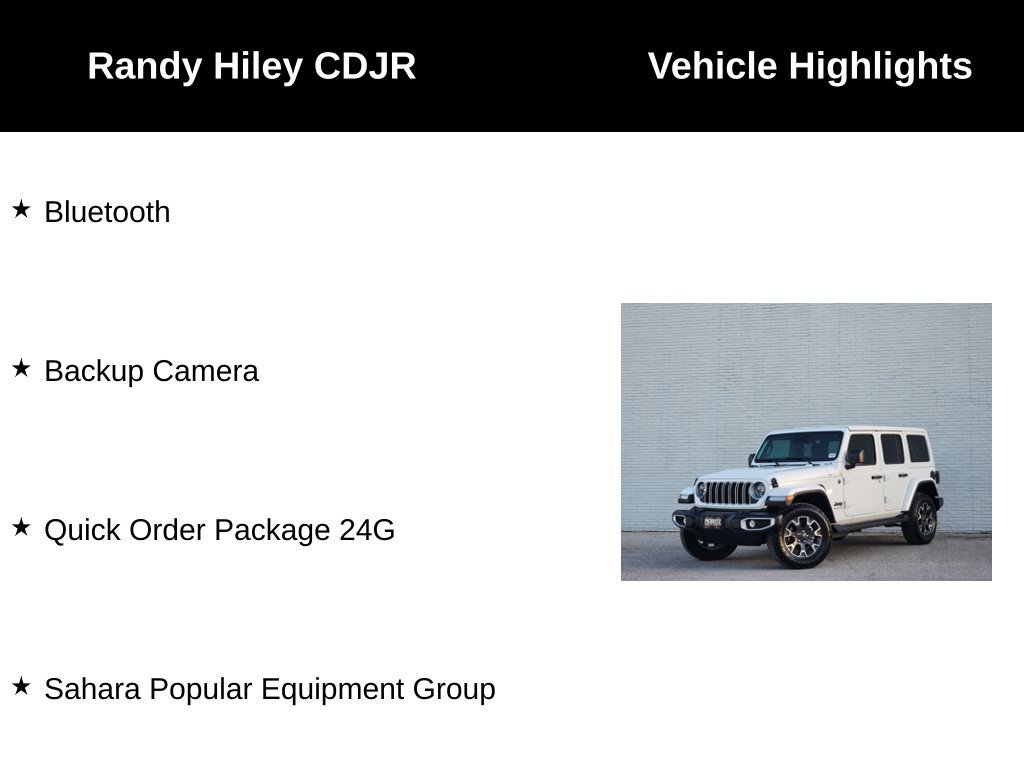 New 2026 Jeep Wrangler Unlimited Sahara AWD/4WD image 5