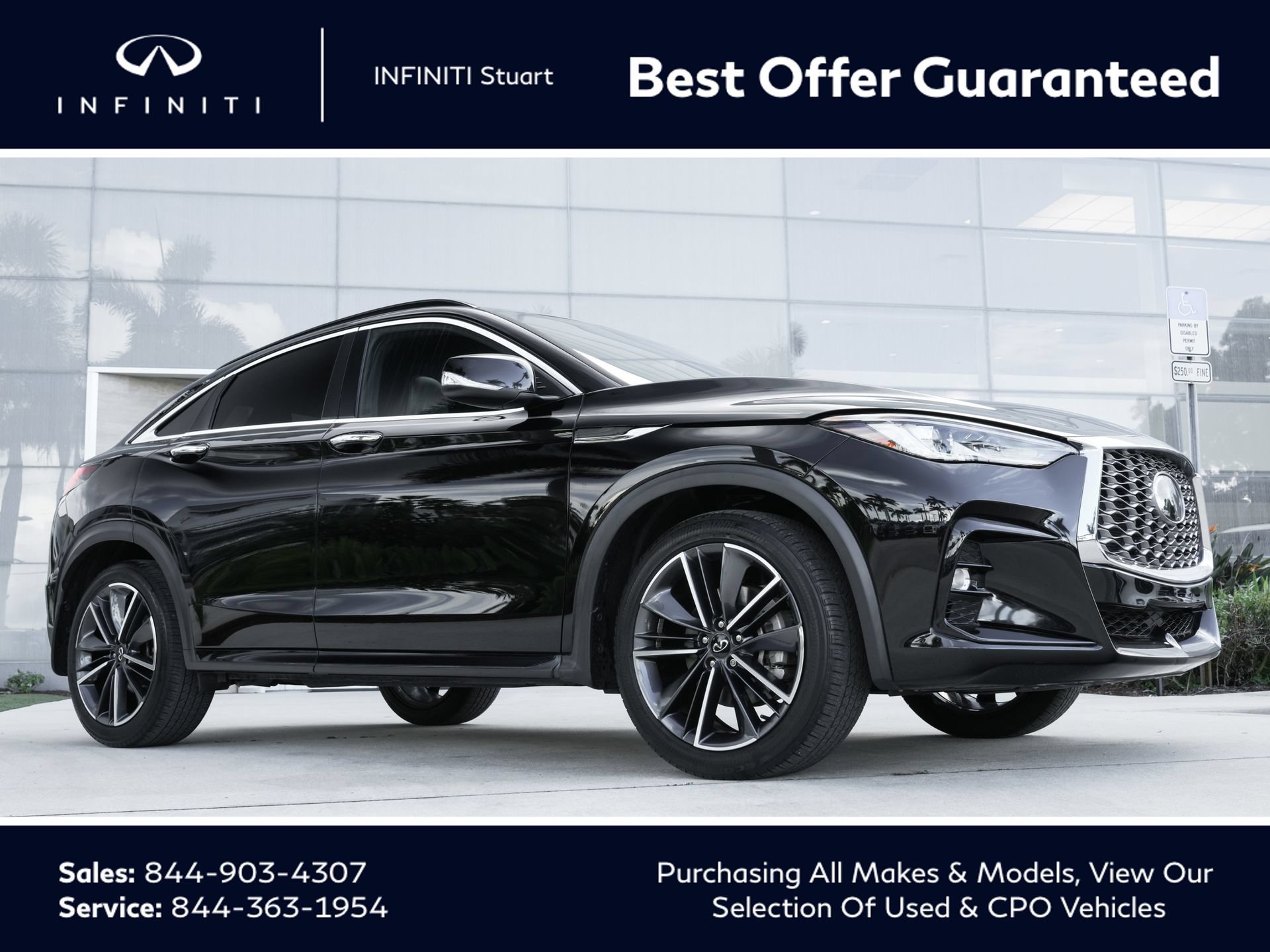 Used 2023 INFINITI QX55 Luxe w/ Cargo Package