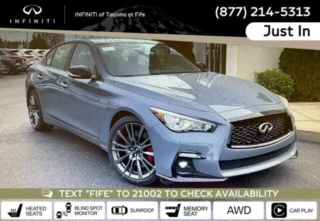Used 2024 INFINITI Q50 Red Sport 400