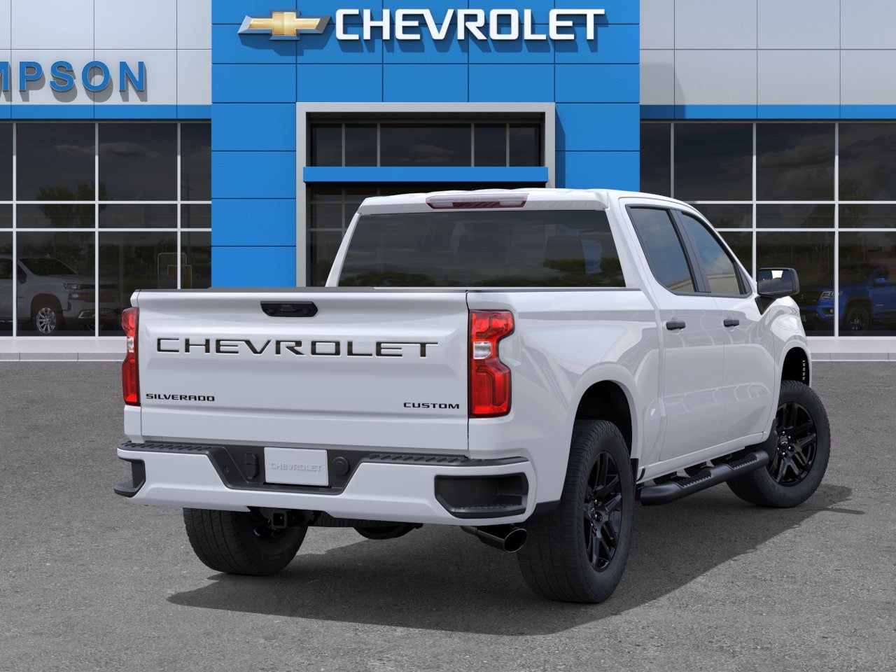 New 2026 Chevrolet Silverado 1500 Custom w/ Turbomax Blackout Package RWD image 30