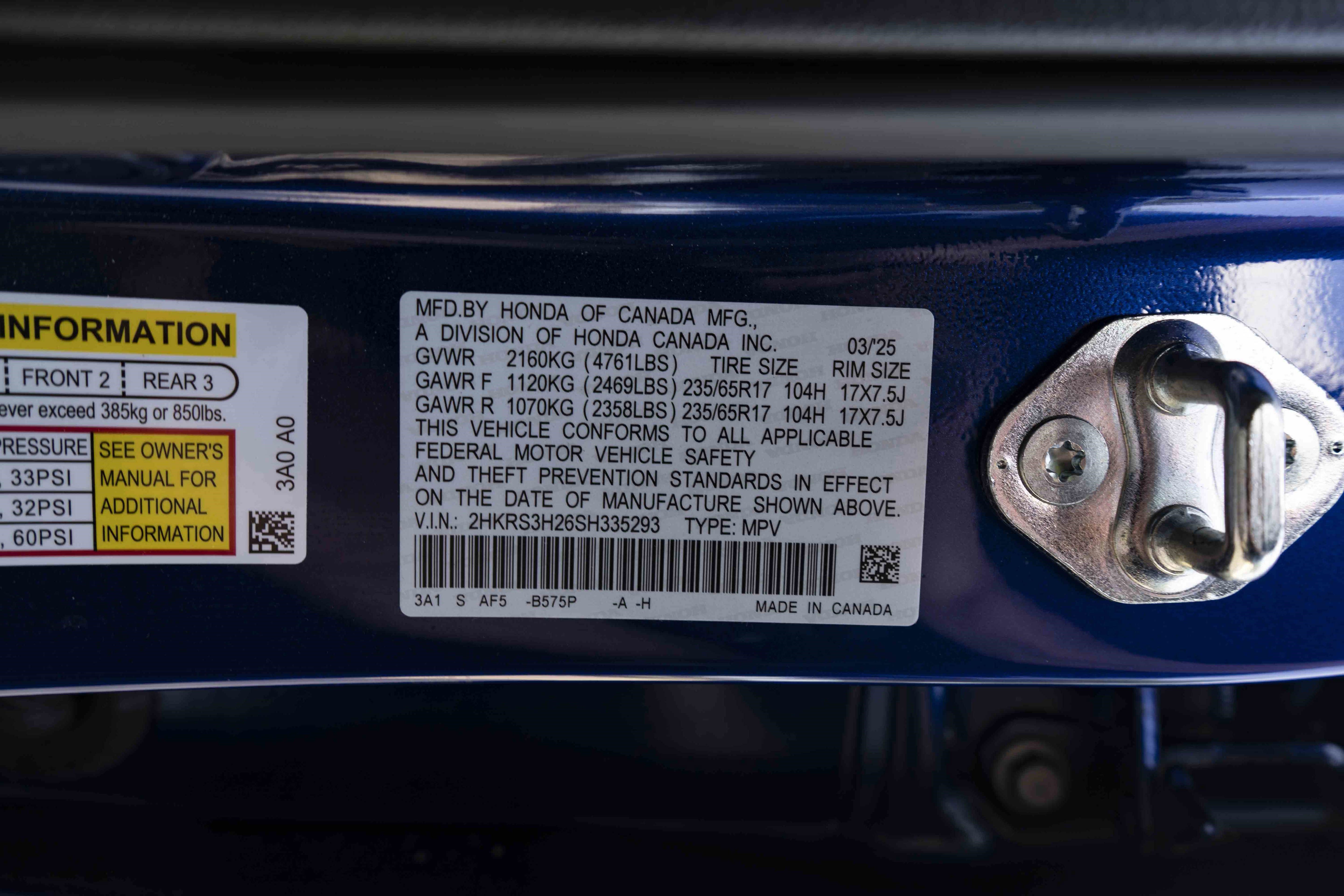 Used 2025 Honda CR-V LX image 41