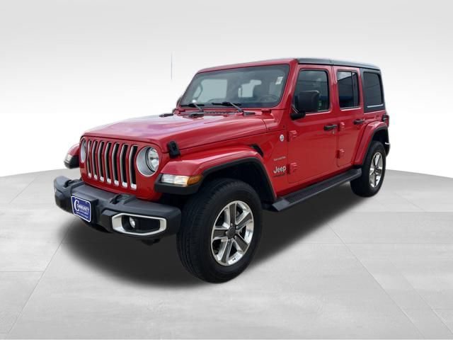 Used 2021 Jeep Wrangler Unlimited Sahara AWD/4WD image 4