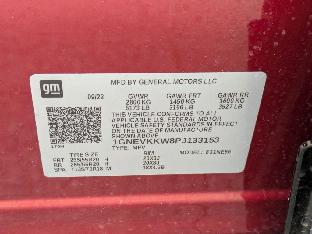 Certified 2023 Chevrolet Traverse Premier w/ Redline Edition image 30