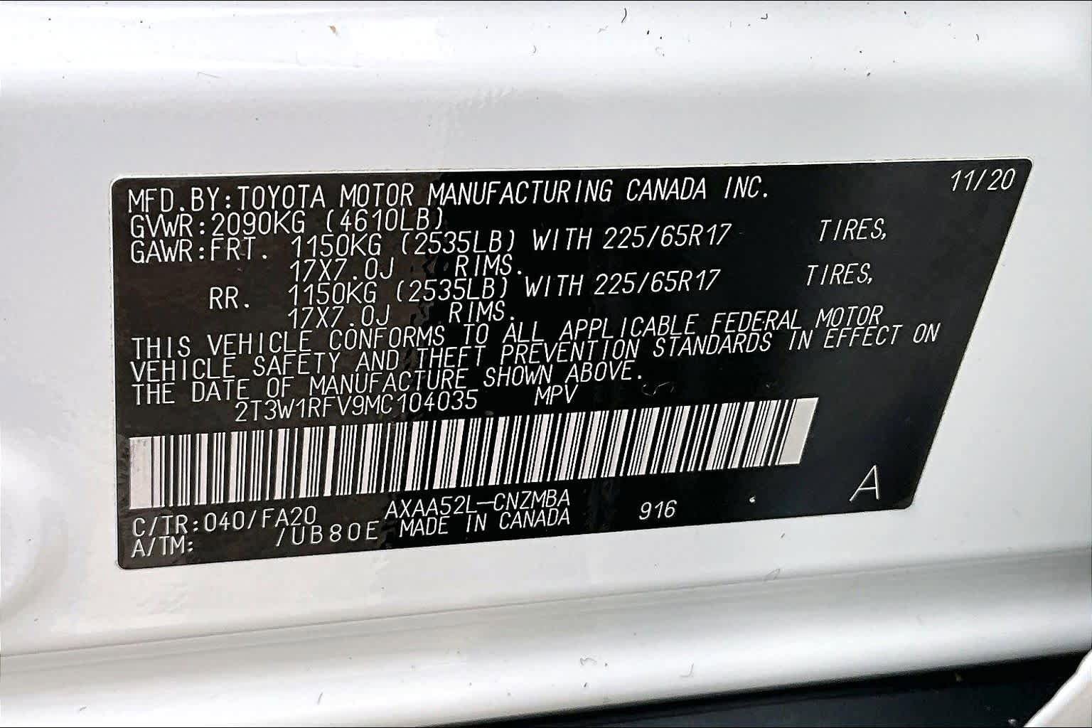 Used 2021 Toyota RAV4 XLE w/ Carpet Mat Package (TMS) FWD image 36