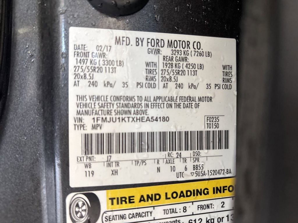 Used 2017 Ford Expedition Limited w/ Equipment Group 301A image 7