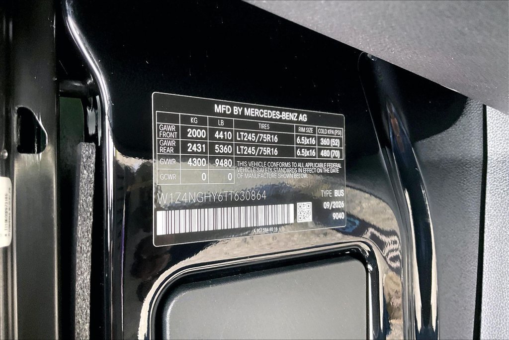 New 2026 Mercedes-Benz Sprinter 2500 image 12
