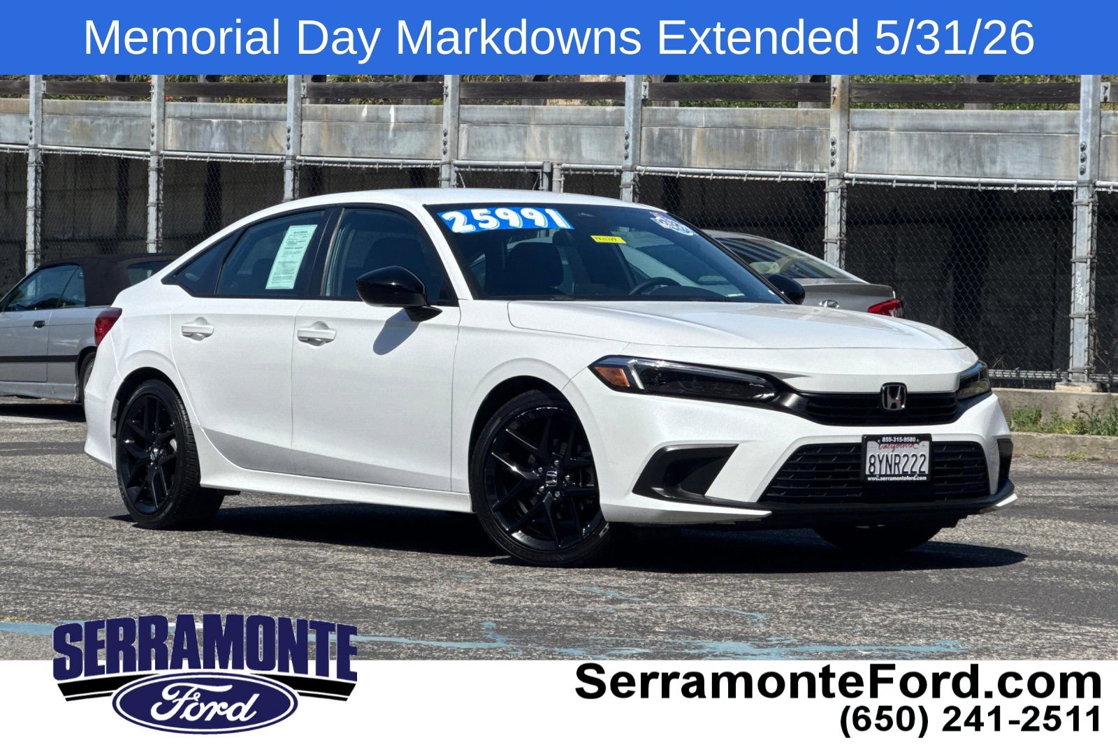 Used 2022 Honda Civic Sport