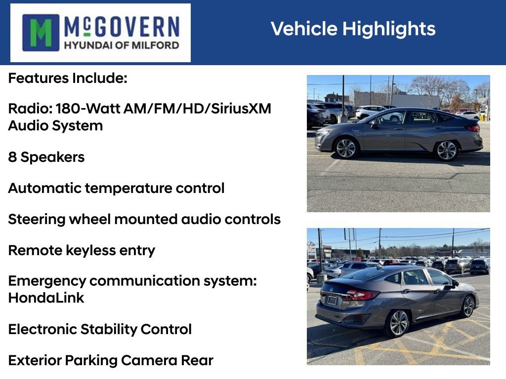 Used 2018 Honda Clarity Plug-In Hybrid image 4