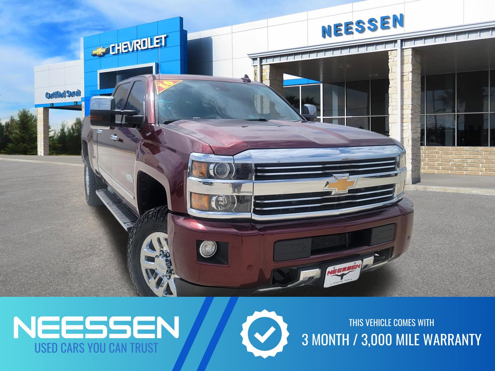 Used 2016 Chevrolet Silverado 3500 High Country w/ Duramax Plus Package AWD/4WD image 1