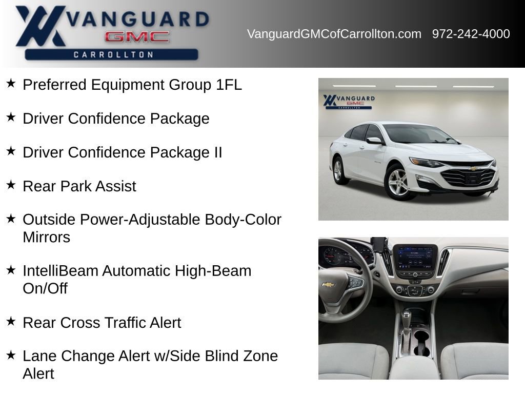 Used 2020 Chevrolet Malibu LS w/ Driver Confidence Package II FWD image 6