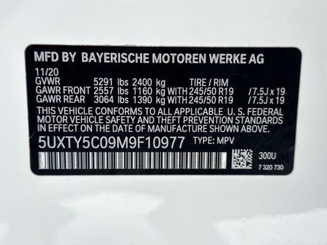 Used 2021 BMW X3 xDrive30i w/ Convenience Package image 26