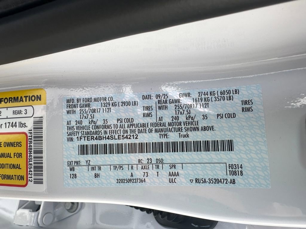 New 2025 Ford Ranger XL w/ Trailer Tow Package image 29