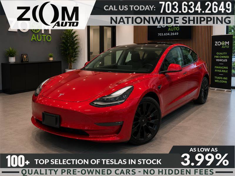 Used 2023 Tesla Model 3 Performance AWD/4WD image 1