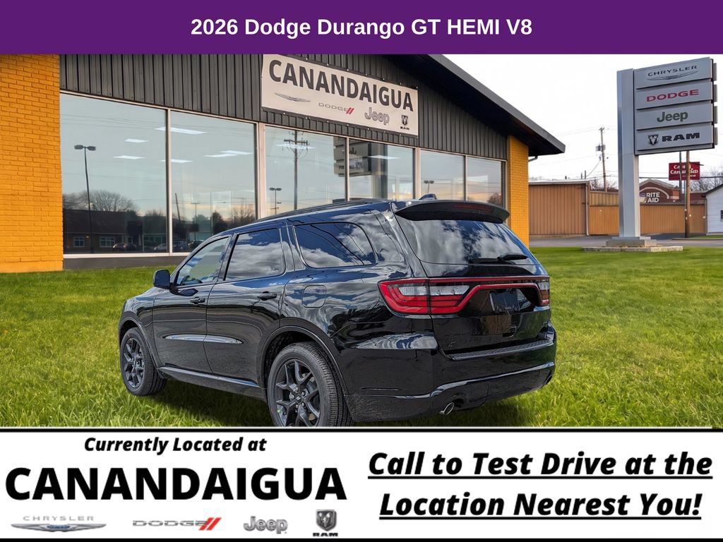 New 2026 Dodge Durango GT w/ Blacktop Package AWD/4WD image 8