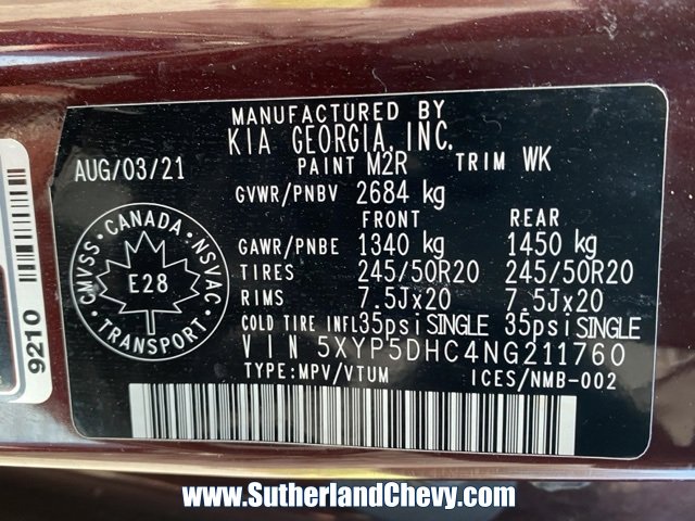 Used 2022 Kia Telluride SX image 57