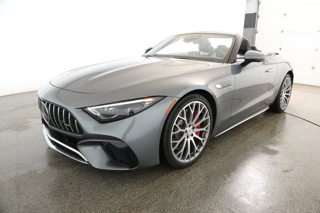 Used 2022 Mercedes-Benz SL 55 AMG 4MATIC image 1