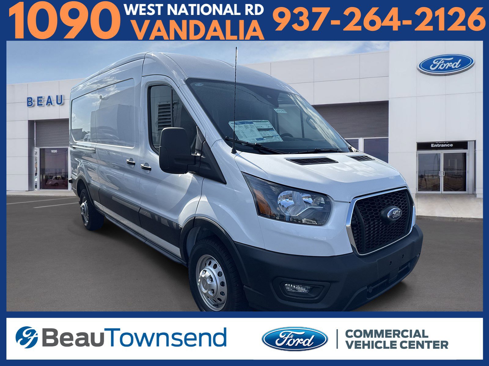 New 2025 Ford Transit 250 148 Medium Roof Extended AWD w/ Exterior Upgrade Package
