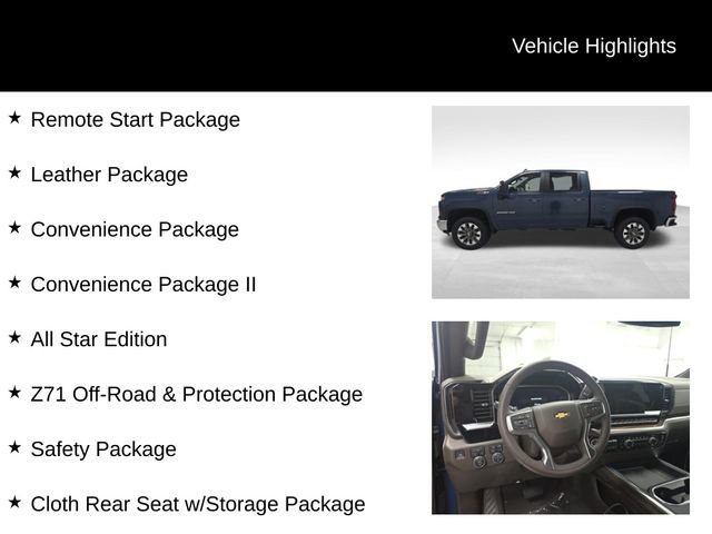 New 2025 Chevrolet Silverado 2500 LT w/ All Star Edition image 17