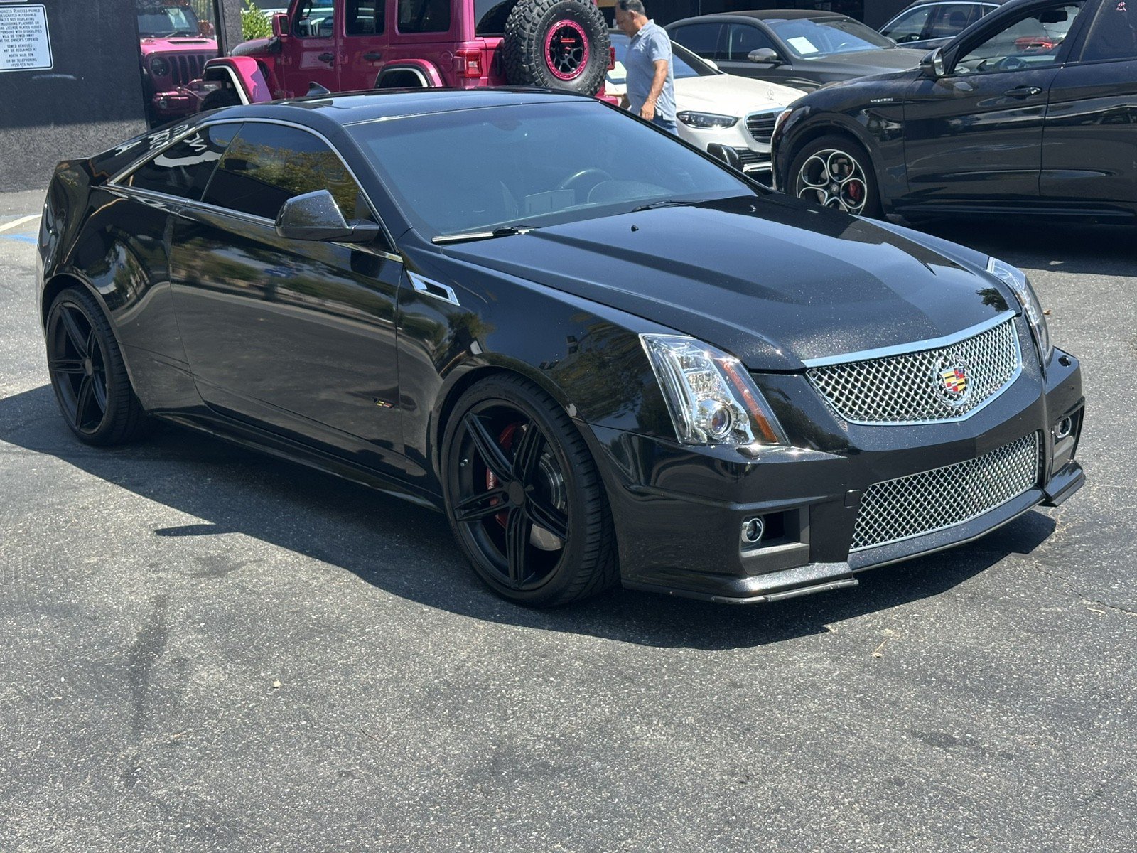 Used 2012 Cadillac CTS V Coupe w/ Wood Trim Package RWD image 7