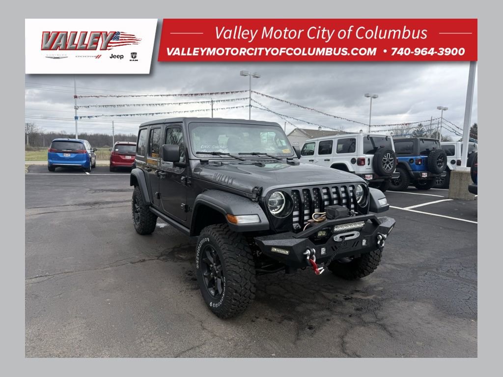Certified 2021 Jeep Wrangler Unlimited Sport