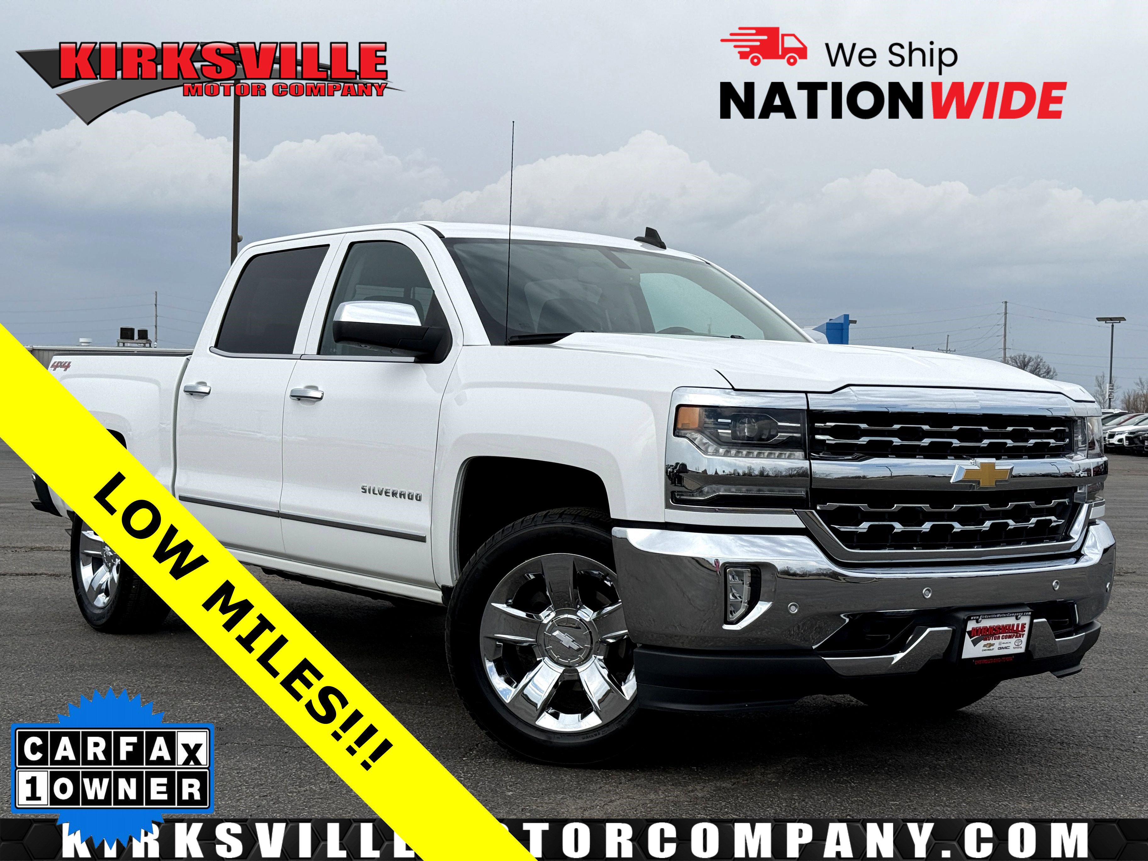 Used 2017 Chevrolet Silverado 1500 LTZ w/ Sport Package image 1