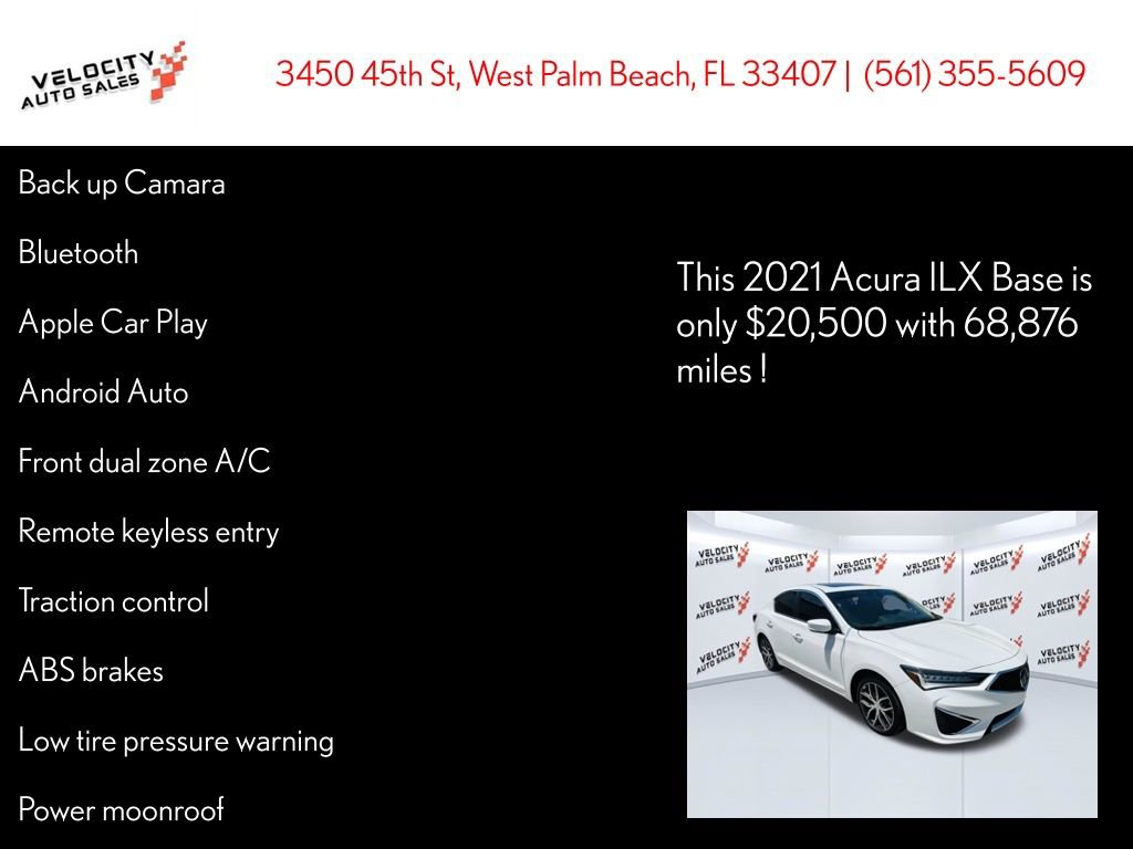 Used 2021 Acura ILX w/ Premium Package FWD image 25