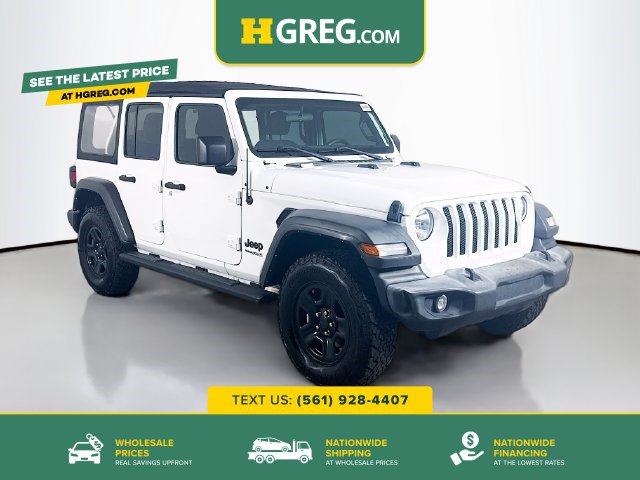 Used 2022 Jeep Wrangler Unlimited Sport AWD/4WD image 1