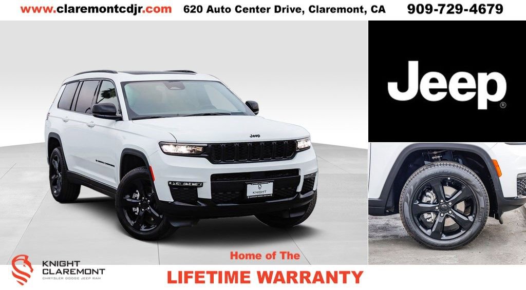 New 2025 Jeep Grand Cherokee L Limited w/ Black Appearance Package