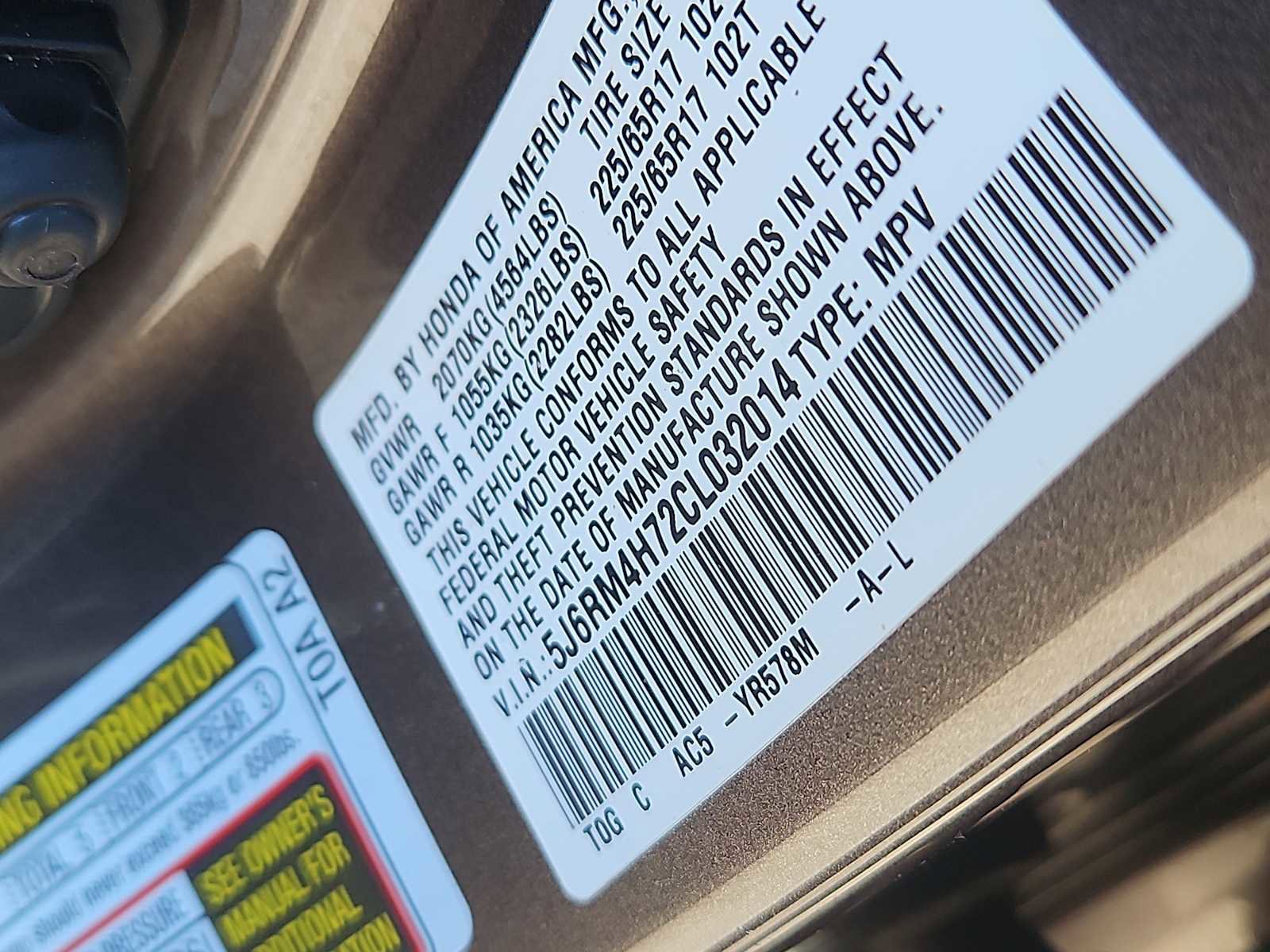 Used 2012 Honda CR-V EX-L image 14