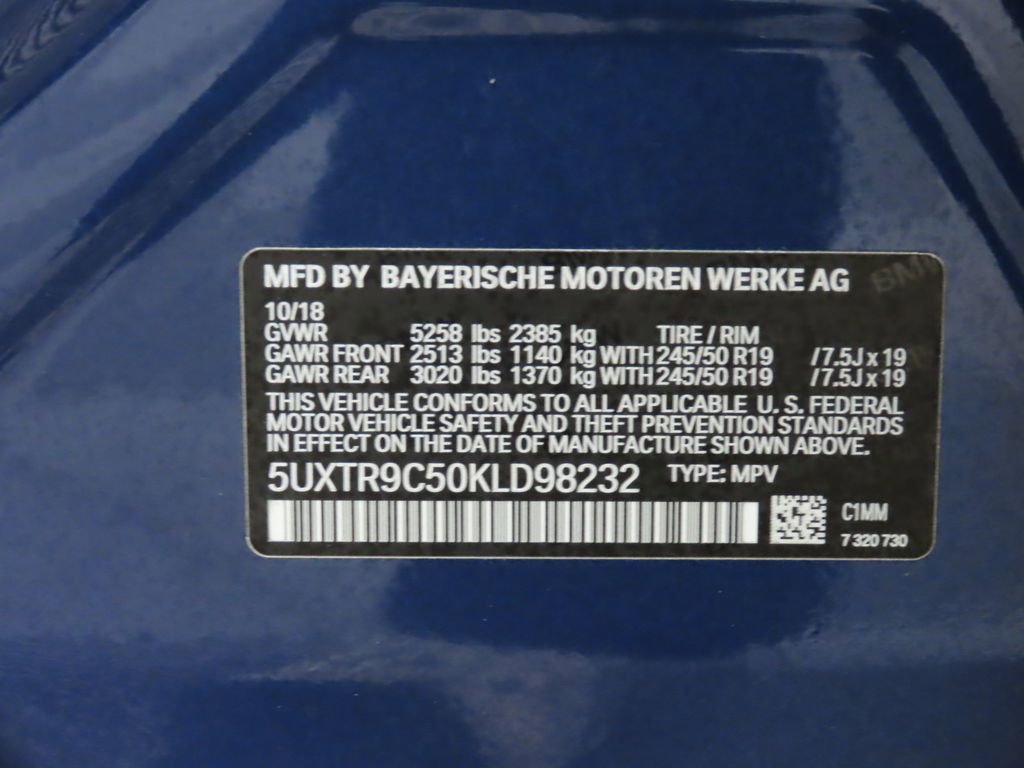 Used 2019 BMW X3 xDrive30i w/ Premium Package image 34