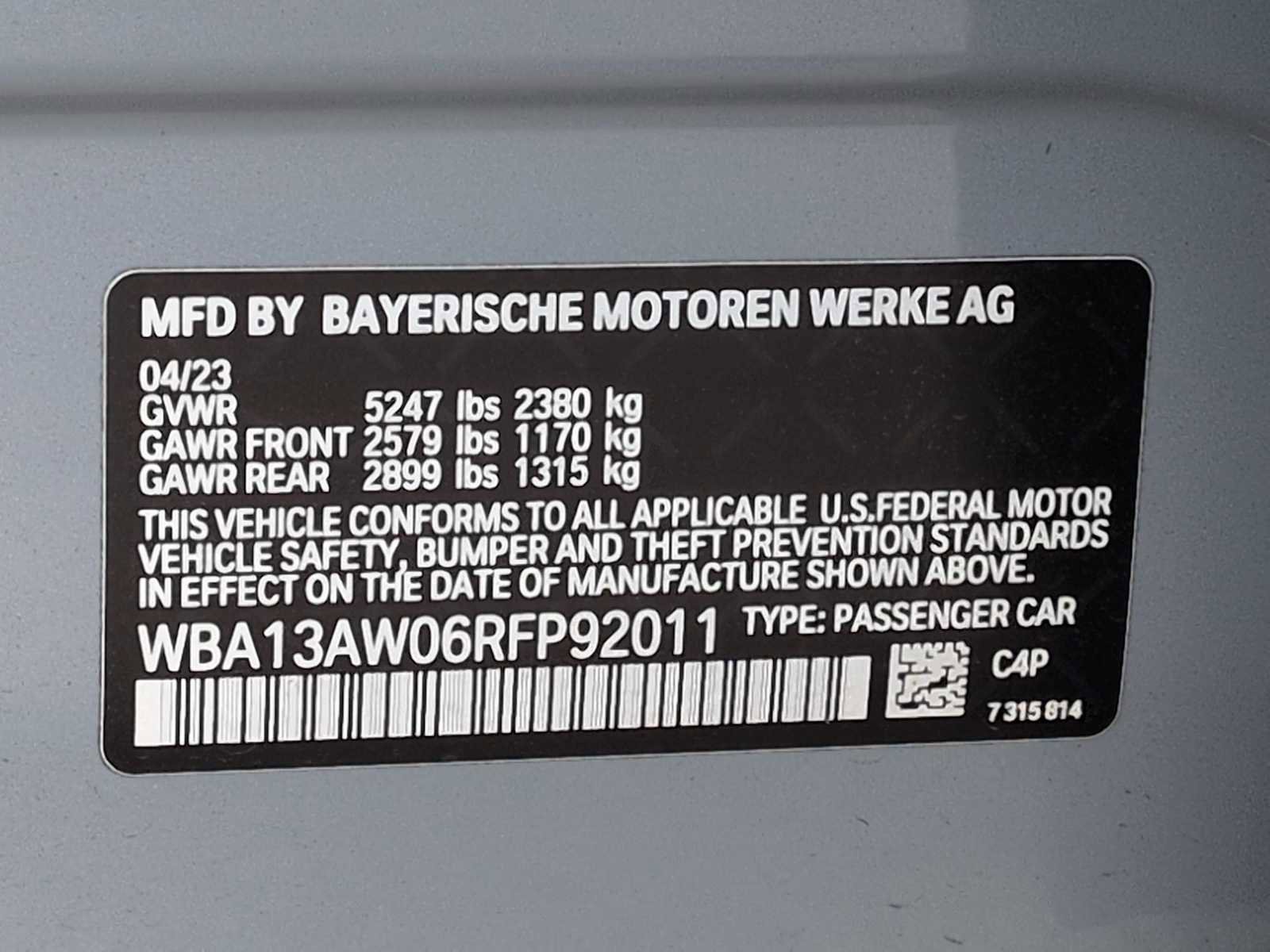 Certified 2024 BMW M440i xDrive Gran Coupe AWD/4WD image 39