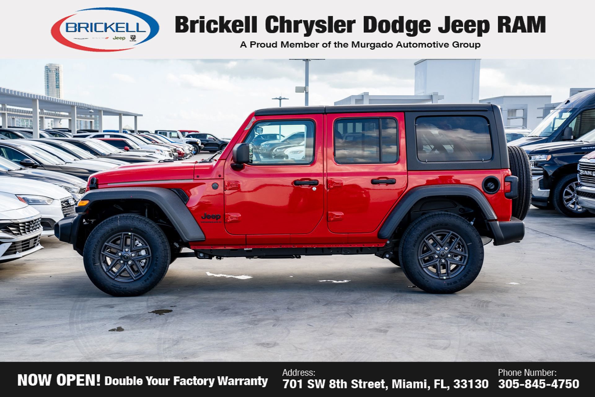 New 2026 Jeep Wrangler Sport S image 8