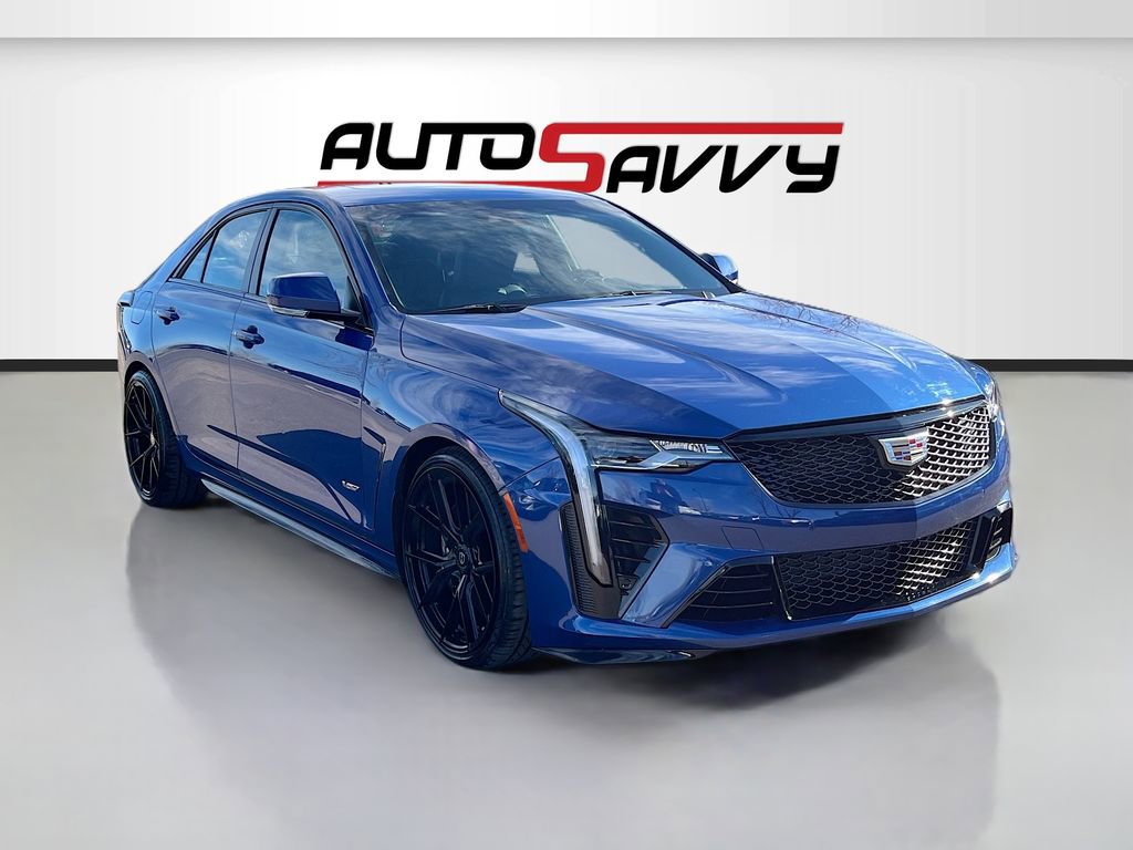 Used 2022 Cadillac CT4 V Blackwing RWD image 1