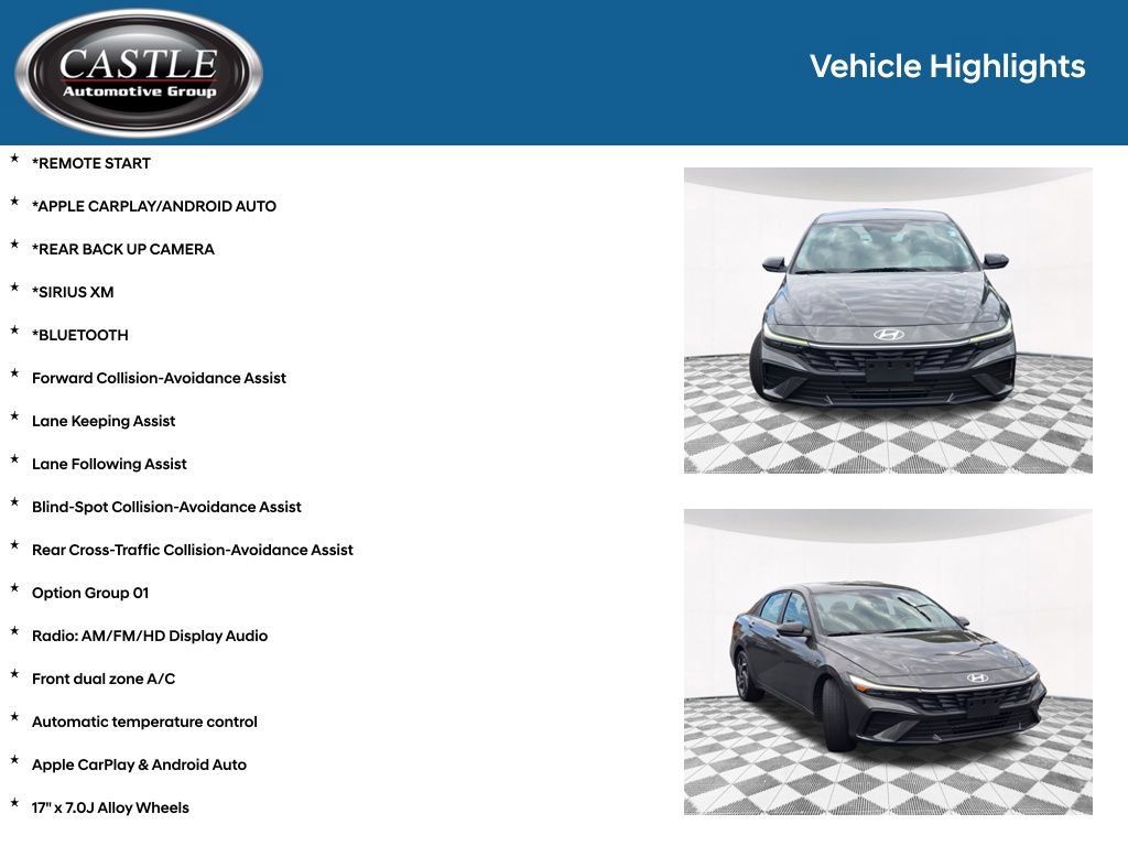 Certified 2025 Hyundai Elantra Sport w/ Cargo Package FWD image 3